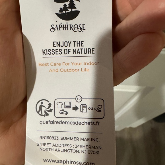 SaphiRose Women's Tan Plaid Lined Hooded Raincoat Jacket Size M - Picture 8 of 10